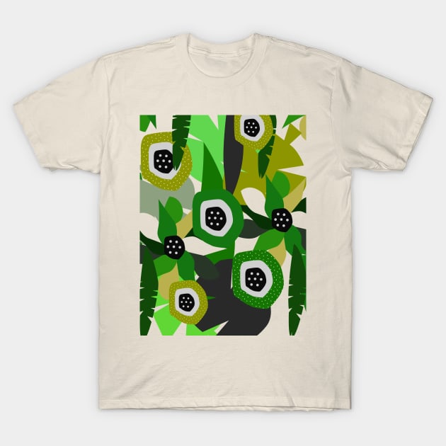 Bright tropical vibe T-Shirt by CocoDes